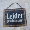 geschlossen